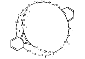 1,4,12,15,18,26,31,39-Octaazapentacyclo[13.13.13.16,10.120,24.133,37]tetratetraconta-6,8,10(44),20,22,24(43),33,35,37(42)-nonaene, 135469-17-9, undefined, 