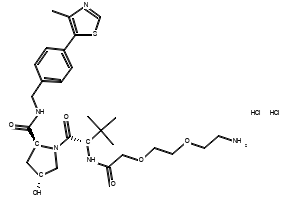 (S,R,S)-AHPC-PEG2-NH2 (dihydrochloride), 2341796-76-5, undefined, 