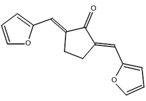 2,5-Bis(furan-2-ylmethylene)cyclopentanone, 1026-78-4, undefined, 
