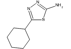 5-Cyclohexyl-1,3,4-thiadiazol-2-amine, 56882-77-0, undefined, 