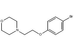 4-[2-(4-Bromophenoxy)ethyl]morpholine, 836-59-9, undefined, 