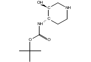 tert-Butyl N-[(3S,4S)-3-hydroxypiperidin-4-yl]carbamate, 724788-22-1, undefined, 