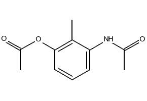 3-Acetamido-2-methylphenyl acetate, 76064-16-9, undefined, 