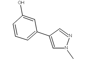 3-(1-Methyl-1H-pyrazol-4-yl)phenol, 1552216-01-9, undefined, 