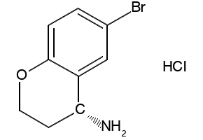 (4r)-6-Bromo-3,4-dihydro-2h-1-benzopyran-4-amine hydrochloride