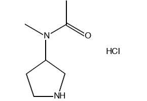 N-Methyl-N-pyrrolidin-3-yl-acetamide hydrochloride, 1624261-23-9, undefined, 