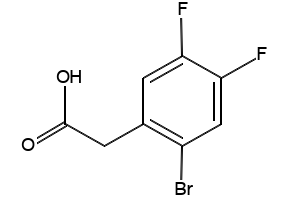 2-(2-Bromo-4,5-difluorophenyl)acetic acid, 883502-07-6, undefined, 