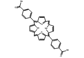 4,4'-(Porphyrin-5,15-diyl)dibenzoic acid, 167777-26-6, undefined, 