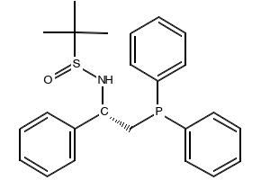 [S(R)]-N-[(1S)-2-(Diphenylphosphino)-1-phenylethyl]-2-methyl-2-propanesulfinamide, 1803239-44-2, undefined, 
