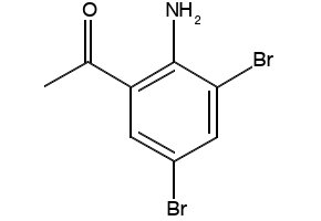 1-(2-Amino-3,5-dibromophenyl)ethan-1-one, 13445-89-1, undefined, 