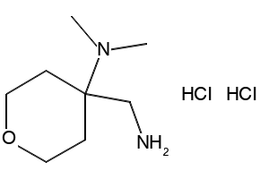 4-(Aminomethyl)-N,N-dimethyltetrahydro-2H-pyran-4-amine dihydrochloride, 1158792-81-4, undefined, 