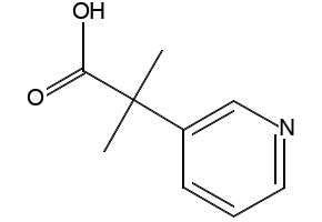 2-Methyl-2-(pyridin-3-yl)propanoic acid, 169253-35-4, undefined, 