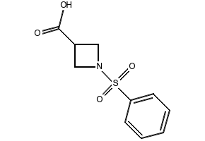 1-(Phenylsulfonyl)azetidine-3-carboxylic acid, 1219828-14-4, undefined, 