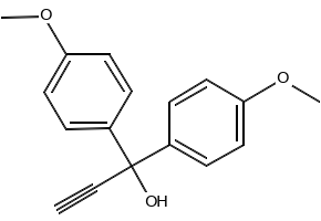 1,1-Bis(4-methoxyphenyl)prop-2-yn-1-ol, 101597-25-5, undefined, 
