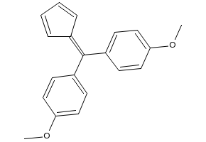 4,4'-(Cyclopenta-2,4-dien-1-ylidenemethylene)bis(methoxybenzene), 15972-55-1, undefined, 