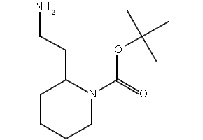 tert-Butyl 2-(2-aminoethyl)piperidine-1-carboxylate, 239482-98-5, undefined, 