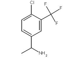 1-(4-Chloro-3-(trifluoromethyl)phenyl)ethanamine, 1098069-36-3, undefined, 