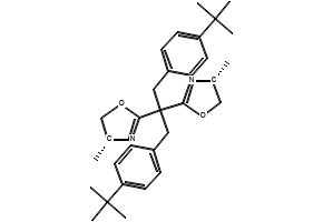 (4R,4'R)-2,2'-(1,3-Bis(4-(tert-butyl)phenyl)propane-2,2-diyl)bis(4-methyl-4,5-dihydrooxazole), 2828432-11-5, undefined, 