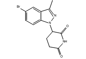 3-(5-Bromo-3-methyl-1H-indazol-1-yl)piperidine-2,6-dione, 2888607-41-6, undefined, 