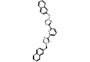 2,6-Bis((S)-4-(naphthalen-2-ylmethyl)-4,5-dihydrooxazol-2-yl)pyridine, 1430733-93-9, undefined, 