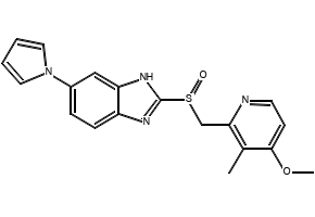 2-(((4-Methoxy-3-methylpyridin-2-yl)methyl)sulfinyl)-6-(1H-pyrrol-1-yl)-1H-benzo[d]imidazole