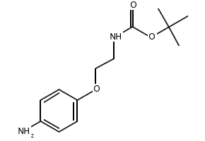 tert-Butyl 2-(4-aminophenoxy)ethylcarbamate, 159184-15-3, undefined, 