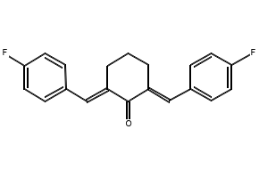 2,6-Bis((E)-4-fluorobenzylidene)cyclohexan-1-one, 62085-74-9, undefined, 