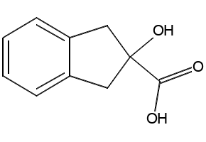 2-Hydroxy-2,3-dihydro-1H-indene-2-carboxylic acid, 13193-24-3, undefined, 