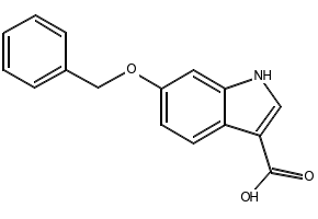 6-(Benzyloxy)-1H-indole-3-carboxylic acid, 24370-74-9, undefined, 