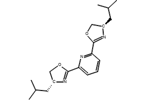 2,6-Bis((R)-4-isobutyl-4,5-dihydrooxazol-2-yl)pyridine, 1658490-50-6, undefined, 
