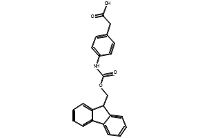 2-[4-({[(9h-fluoren-9-yl)methoxy]carbonyl}amino)phenyl]acetic acid, 173690-53-4, undefined, 