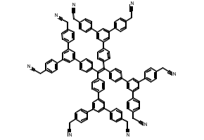2,2',2'',2''',2'''',2''''',2'''''',2'''''''-((Ethene-1,1,2,2-tetrayltetrakis(benzene-4,1-diyl))tetrakis([1,1':3',1''-terphenyl]-5',4,4''-triyl))octaacetonitrile