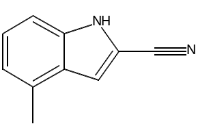 4-Methyl-1H-indole-2-carbonitrile, 1541530-91-9, undefined, 