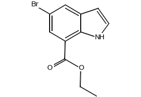 Ethyl 5-bromo-1H-indole-7-carboxylate, 1065181-58-9, undefined, 