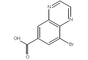 8-Bromoquinoxaline-6-carboxylic acid, 1378260-89-9, undefined, 