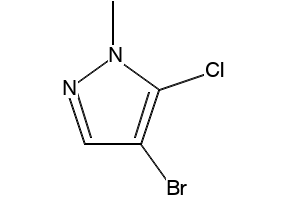 4-Bromo-5-chloro-1-methyl-1H-pyrazole, 1350323-81-7, undefined, 