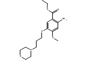 Ethyl 2-amino-4-methoxy-5-(3-morpholinopropoxy)benzoate, 1040264-49-0, undefined, 