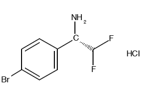 (S)-1-(4-Bromophenyl)-2,2-difluoroethanamine hydrochloride, 2225126-90-7, undefined, 
