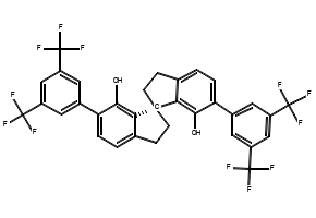 (1S)-6,6'-Bis[3,5-bis(trifluoromethyl)phenyl]-2,2',3,3'-tetrahydro-1,1'-spirobi[1H-indene]-7,7'-diol, 1258327-01-3, undefined, 