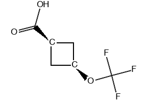 cis-3-(Trifluoromethoxy)cyclobutanecarboxylic acid, 1773508-16-9, undefined, 