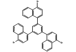 1,3,5-Tris(4-bromonaphthalen-1-yl)benzene, 2322533-42-4, undefined, 