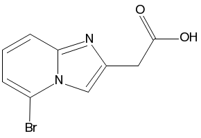 2-(5-Bromoimidazo[1,2-a]pyridin-2-yl)acetic acid, 1215319-22-4, undefined, 