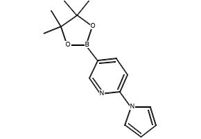 2-(1H-Pyrrol-1-yl)-5-(4,4,5,5-tetramethyl-1,3,2-dioxaborolan-2-yl)pyridine, 1309981-28-9, undefined, 