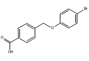 4-((4-Bromophenoxy)methyl)benzoic acid, 364623-84-7, undefined, 