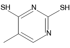 5-Methylpyrimidine-2,4(1H,3H)-dithione, 6217-61-4, undefined, 