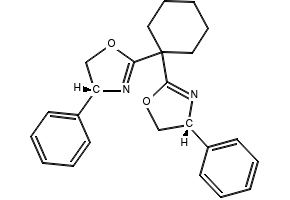(4R,4'R)-2,2'-(Cyclohexane-1,1-diyl)bis(4-phenyl-4,5-dihydrooxazole), 2271404-99-8, undefined, 