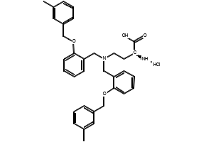 (S)-2-Amino-4-(bis(2-((3-methylbenzyl)oxy)benzyl)amino)butanoic acid hydrochloride