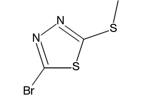 2-Bromo-5-(methylthio)-1,3,4-thiadiazole, 97109-46-1, undefined, 
