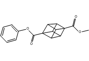 1-Methyl 4-phenyl cubane-1,4-dicarboxylate, 2901066-69-9, undefined, 