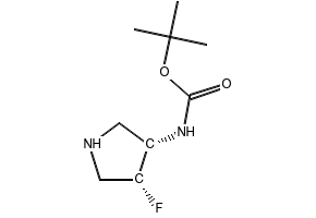 tert-Butyl ((3S,4R)-4-fluoropyrrolidin-3-yl)carbamate, 1033718-89-6, undefined, 